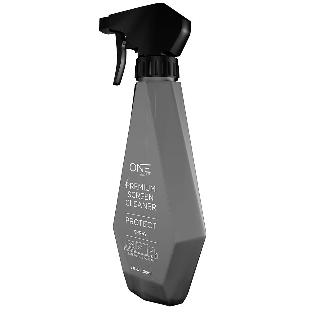 One Products 200mL Premium TV Screen Clean Spray Bottle & Cloth (OSSC0