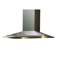 Sirius 90cm Canopy Range Hood With Off Board Motor in S/Steel (SL EM 2 900) - Factory Seconds
