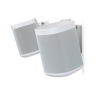 Pair of Flexson Wall Mounts For Sonos One & Play:1 Speaker in White (FLXS1WM2011)