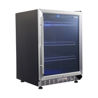 Husky Vino Pro 154L Under Counter Drinks Chiller in Stainless Steel Door (HUS-DC54-ZY) - Ex Display