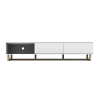 AVS 2100mm Raze Modular TV Stand in Gloss White (RZ2100WO)