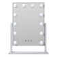 One Products Table Top Vanity Mirror With LED Lighting in White (OPCM001)