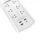 One Products 6 Outlet Surge Protected Power Board With 4 USB Ports (OPSS6401-AU)