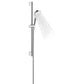 Hansgrohe Crometta Shower Set in Chrome With Fixfit S Wall Outlet Included (26554400)