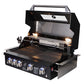 Smart 4 Burner Built-In Gas BBQ With Rotisserie & Rear Infrared Burner In Black (401WB-BLK)