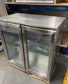 Husky 190L Double Door Alfresco Drinks Chiller With Anti-Condensation Doors In S/Steel (ALF-C2-840) - Factory Seconds