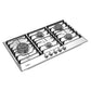 Whirlpool 90cm 5 Burner Stainless Steel Gas Cooktop (AKC950CIXOC)