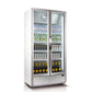 Husky 795L Double Glass Door Commercial Fridge in White (C8PRO-H-WH-AU)