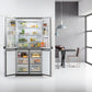 Whirlpool 595L French Door Fridge & Freezer In Stainless Steel (WQ70900SXX)