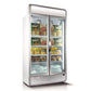 Husky 771L Double Glass Door Commercial Freezer in White (F10PRO-H-WH-AUHU)