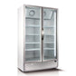 Husky 771L Double Glass Door Commercial Freezer in White (F10PRO-H-WH-AUHU)