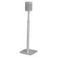 Pair of Flexson Adjustable Floor Stands For Sonos One & Play:1 Speaker in White (FLXS1AFS2011)