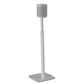 Pair of Flexson Adjustable Floor Stands For Sonos One & Play:1 Speaker in White (FLXS1AFS2011)