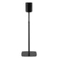 Pair of Flexson Adjustable Floor Stands For Sonos One & Play:1 Speaker in Black (FLXS1AFS2021)