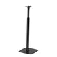 Pair of Flexson Adjustable Floor Stands For Sonos One & Play:1 Speaker in Black (FLXS1AFS2021)