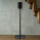 Pair of Flexson Adjustable Floor Stands For Sonos One & Play:1 Speaker in Black (FLXS1AFS2021)