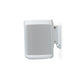 Pair of Flexson Wall Mounts For Sonos One & Play:1 Speaker in White (FLXS1WM2011)