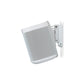 Pair of Flexson Wall Mounts For Sonos One & Play:1 Speaker in White (FLXS1WM2011)