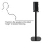 Flexson Floor Stand For Sonos Move Speaker in Black (FLXSMFS1051)