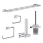 Hansgrohe Addstoris 5-Piece Bathroom Fixtures & Accessories Bundle Pack in Chrome