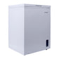 Husky 142L Solid Door Hybrid Chest Fridge/Freezer in White (HUS-142CHE.1)