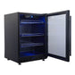 Husky Vino Pro 154L Under Counter Drinks Chiller in Black Door (HUS-DC54-BK-ZY)