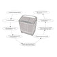 Tisira 8kg Twin-Tub Washer/Dryer Combo (MTC80-P1101PQ)