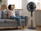 One Products Smart Adjustable Pedestal Fan With Touch Display (OPPF012-16S)