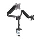 One Products Double-Arm Spring-Assisted Desk Mount Bracket for 13" to 32" Monitor (PPMA2S-E)