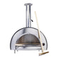 Smart Built-In Wood Fired Pizza Oven In Black & Stainless Steel Finish (PW01)