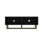 AVS 1200mm Raze Modular TV Stand in Gloss Black With Oak Legs (RZ1200BO)