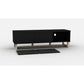 AVS 1500mm Raze Modular TV Stand in Gloss Black With Oak Legs (RZ1500BO)