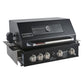 Smart 4 Burner Built-In Gas BBQ With Rotisserie & Rear Infrared Burner In Black (401WB-BLK)