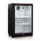 Husky 118L Single Glass Door Outdoor Bar Fridge/Drinks Chiller in Black (HUS-C1-840-BLK)