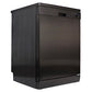 Tisira 60cm 13 Place Black/Dark Inox Freestanding Dishwasher (TDW13BE)