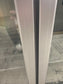 Husky 190L Double Glass Door Outdoor Bar Fridge/Drinks Chiller in Silver (HUS-C2-840) - Factory Seconds