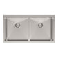 Tisira 80cm Double Bowl Stainless Steel Kitchen/Laundry Sink (TSSR807)