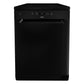 Whirlpool 60cm 8 Wash Program 14 Place Dishwasher in Black (WFC3C26BAUS)