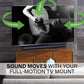 Sanus Extendable Soundbar TV Mount for Sonos Arc Speaker Black (WSSATM1-B2)