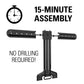 Sanus Adjustable Soundbar TV Mount for Sonos Beam Speaker (WSSBM1-B2)