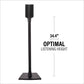 Sanus Fixed-Height Speaker Stand for Sonos Era 100 Speaker in Black (WSSE11-B2)