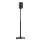 Sanus Height-Adjustable Speaker Stand for Sonos Era 100 Speaker in Black (WSSE1A1-B2)
