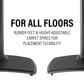 Sanus Height-Adjustable Speaker Stand for Sonos Era 100 Speaker in Black (WSSE1A1-B2)