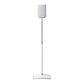 Sanus Height-Adjustable Speaker Stand for Sonos Era 100 Speaker in White (WSSE1A1-W2)