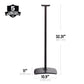 Sanus Fixed-Height Speaker Stand for Sonos Era 300 Speaker in Black (WSSE31-B2)